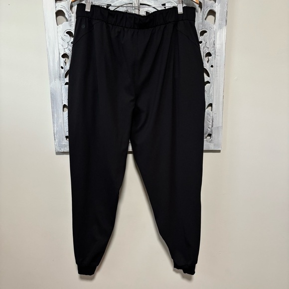 Lululemon Stretch High-Rise Black Drawstring Athletic Joggers - Picture 6 of 10
